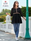 Paris By Rangoon Embroidery Western Wear Ladies Top Wholesale Shop In Surat